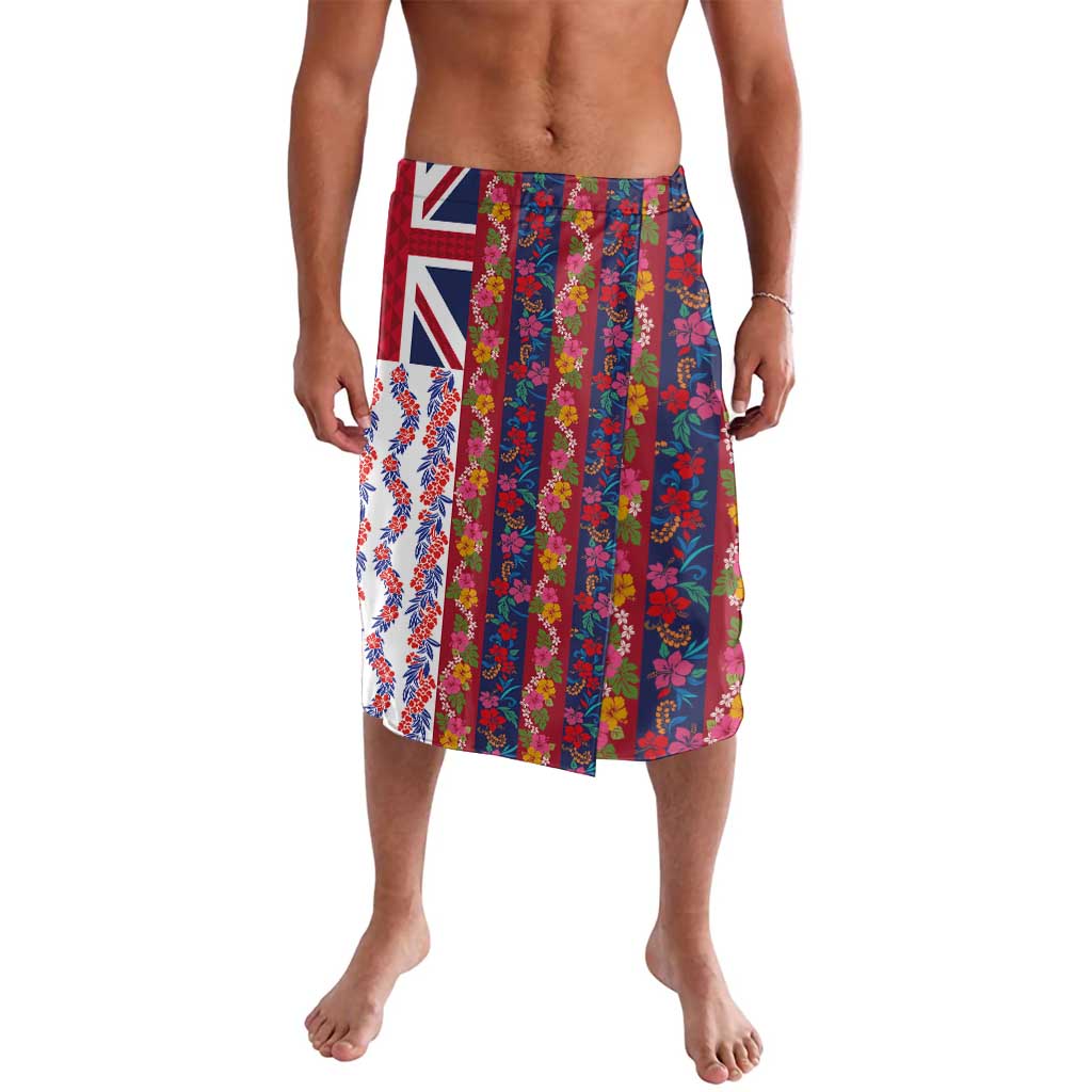 Hawaiian Lei Lavalava National Flag Striped Style