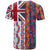 Hawaiian Lei T Shirt National Flag Striped Style