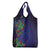Matariki New Zealand Maori and Pohutukawa Grocery Bag Galaxy Blue Sky Style