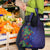 Matariki New Zealand Maori and Pohutukawa Grocery Bag Galaxy Blue Sky Style