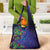Matariki New Zealand Maori and Pohutukawa Grocery Bag Galaxy Blue Sky Style