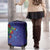 Matariki New Zealand Maori and Pohutukawa Luggage Cover Galaxy Blue Sky Style
