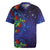 Matariki New Zealand Maori and Pohutukawa Rugby Jersey Galaxy Blue Sky Style