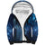 Matariki New Zealand Maori Silver Fern Sherpa Hoodie Galaxy Blue Sky Style