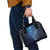 Matariki New Zealand Maori Silver Fern Shoulder Handbag Galaxy Blue Sky Style