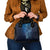Matariki New Zealand Maori Silver Fern Shoulder Handbag Galaxy Blue Sky Style