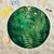 Matariki New Zealand Maori Silver Fern Beach Blanket Galaxy Green Sky Style