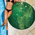 Matariki New Zealand Maori Silver Fern Beach Blanket Galaxy Green Sky Style
