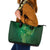 Matariki New Zealand Maori Silver Fern Leather Tote Bag Galaxy Green Sky Style