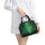 Matariki New Zealand Maori Silver Fern Shoulder Handbag Galaxy Green Sky Style