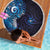 Matariki New Zealand Maori Koru Art Tattoo Beach Blanket New Year Galaxy Blue Sky Style