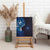 Matariki New Zealand Maori Koru Art Tattoo Canvas Wall Art New Year Galaxy Blue Sky Style