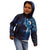 Matariki New Zealand Maori Koru Art Tattoo Kid Hoodie New Year Galaxy Blue Sky Style