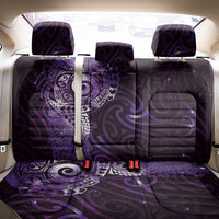 Matariki New Zealand Maori Koru Art Tattoo Back Car Seat Cover New Year Galaxy Purple Sky Style LT03 - Polynesian Pride