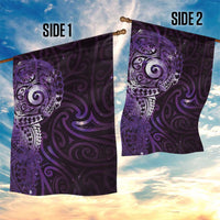 Matariki New Zealand Maori Koru Art Tattoo Garden Flag New Year Galaxy Purple Sky Style LT03 - Polynesian Pride