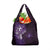 Matariki New Zealand Maori Koru Art Tattoo Grocery Bag New Year Galaxy Purple Sky Style
