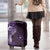Matariki New Zealand Maori Koru Art Tattoo Luggage Cover New Year Galaxy Purple Sky Style