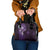 Matariki New Zealand Maori Koru Art Tattoo Shoulder Handbag New Year Galaxy Purple Sky Style