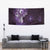 Matariki New Zealand Maori Koru Art Tattoo Tapestry New Year Galaxy Purple Sky Style
