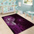 Matariki New Zealand Maori Koru Art Tattoo Area Rug New Year Galaxy Pink Sky Style