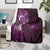 Matariki New Zealand Maori Koru Art Tattoo Blanket New Year Galaxy Pink Sky Style