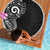 New Zealand Maori Koru Art Traditional Tattoo Beach Blanket Simple Style