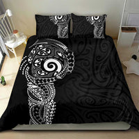 New Zealand Maori Koru Art Traditional Tattoo Bedding Set Simple Style LT03 - Polynesian Pride