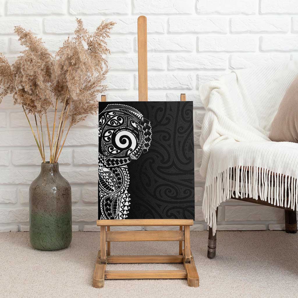 New Zealand Maori Koru Art Traditional Tattoo Canvas Wall Art Simple Style LT03 - Polynesian Pride