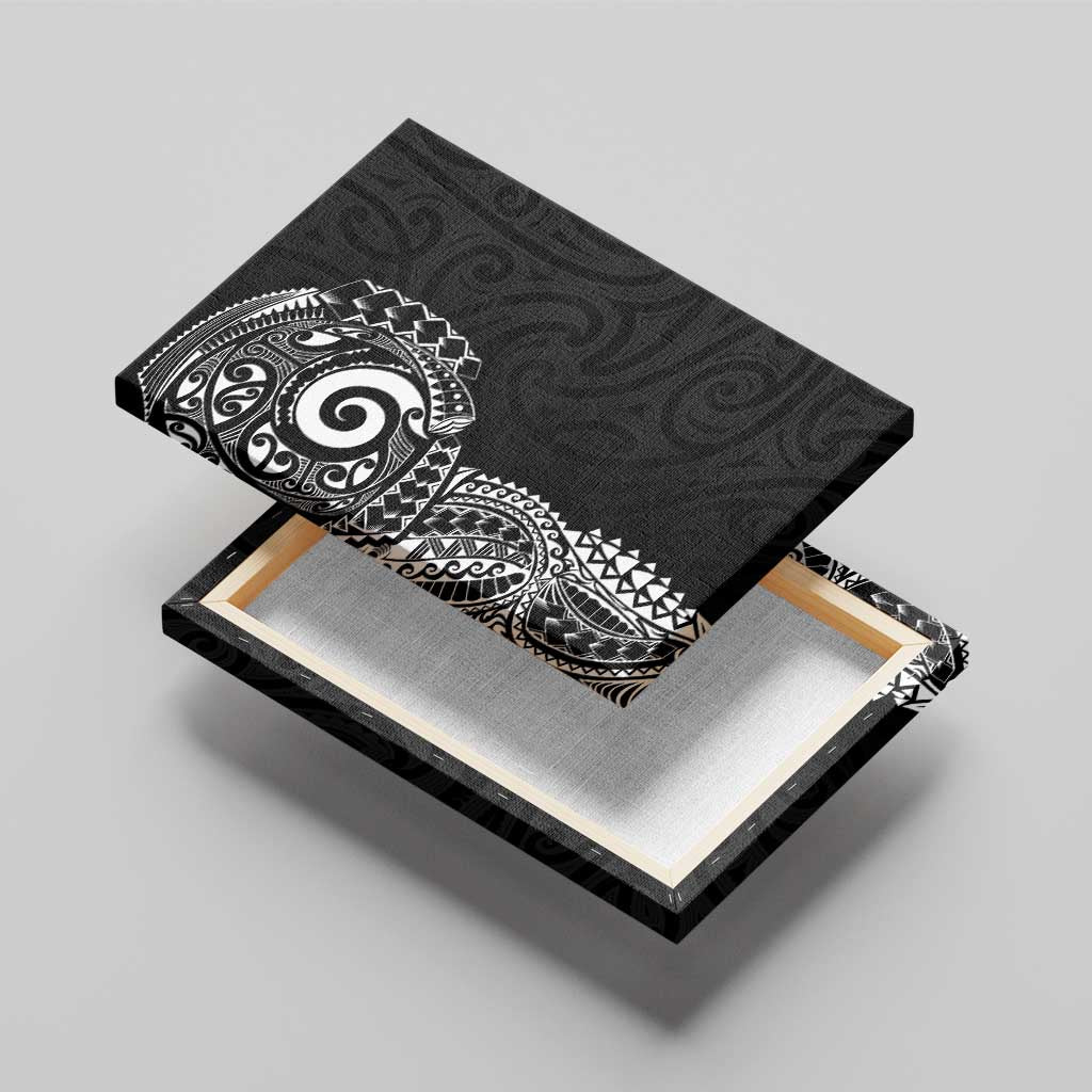 New Zealand Maori Koru Art Traditional Tattoo Canvas Wall Art Simple Style LT03 - Polynesian Pride
