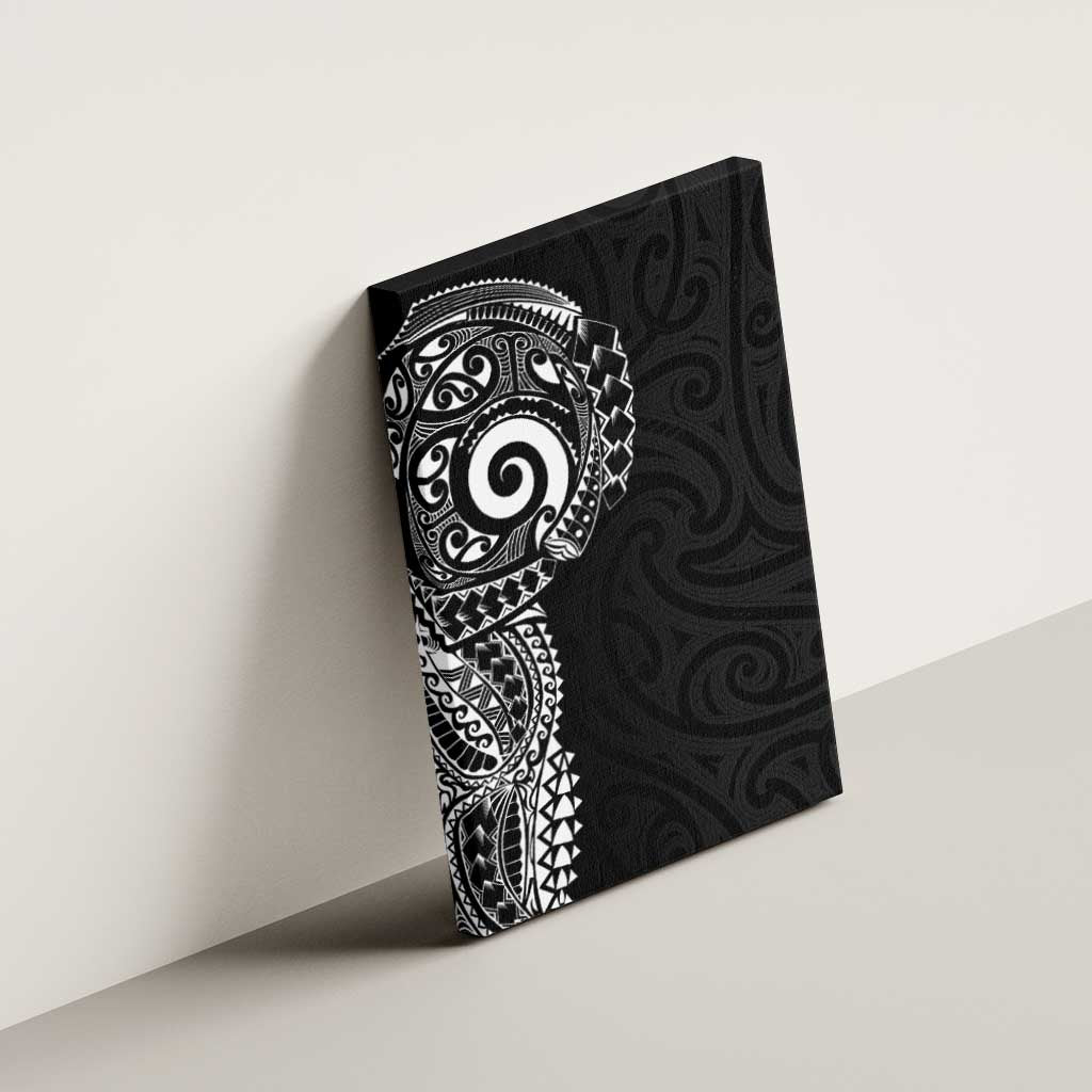 New Zealand Maori Koru Art Traditional Tattoo Canvas Wall Art Simple Style LT03 - Polynesian Pride