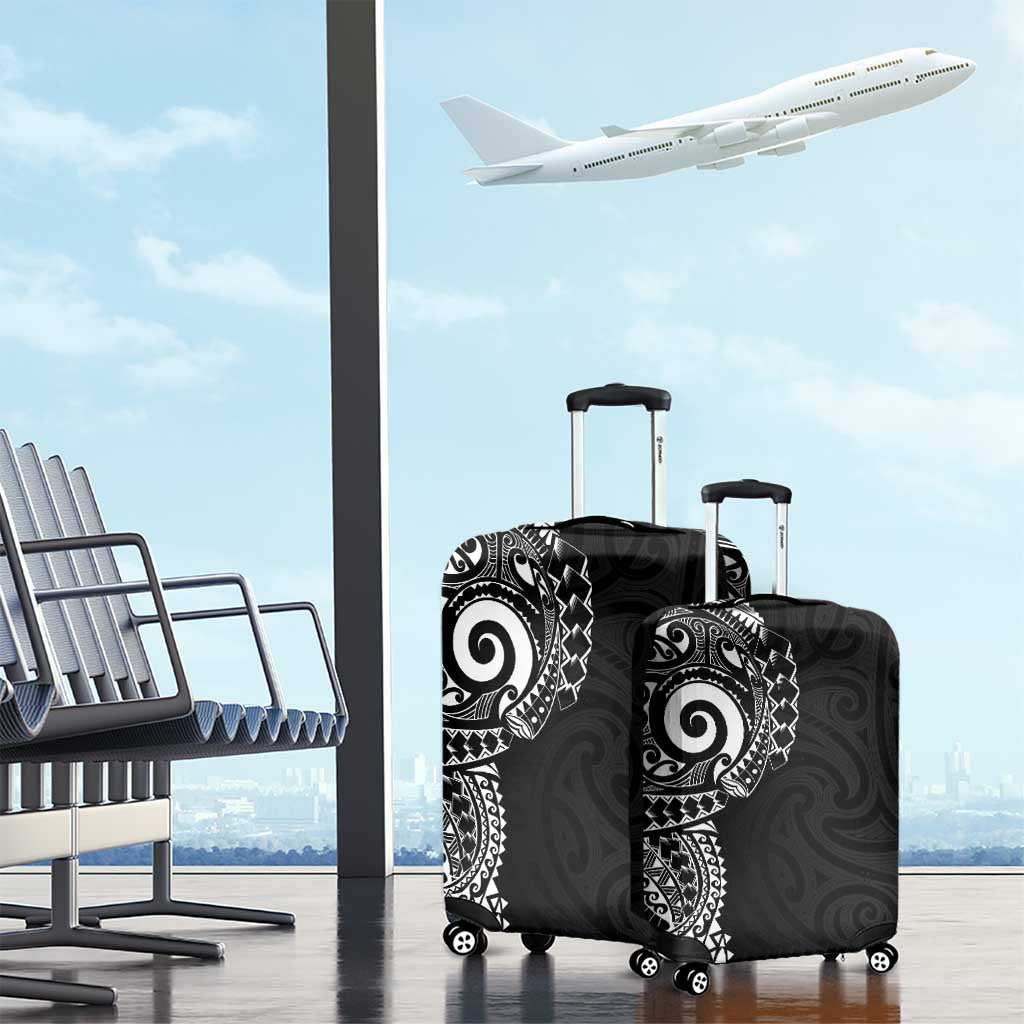 New Zealand Maori Koru Art Traditional Tattoo Luggage Cover Simple Style