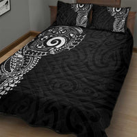 New Zealand Maori Koru Art Traditional Tattoo Quilt Bed Set Simple Style LT03 - Polynesian Pride