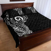 New Zealand Maori Koru Art Traditional Tattoo Quilt Bed Set Simple Style LT03 - Polynesian Pride