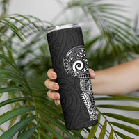 New Zealand Maori Koru Art Traditional Tattoo Skinny Tumbler Simple Style LT03 - Polynesian Pride