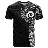 New Zealand Maori Koru Art Traditional Tattoo T Shirt Simple Style