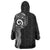 New Zealand Maori Koru Art Traditional Tattoo Wearable Blanket Hoodie Simple Style