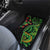 New Zealand Koru Plants and Pohutukawa Car Mats Maori Tattoo Pattern