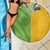 Cook Islands Language Week Beach Blanket Tatau Pattern and Rarotongan Alphabet - Polynesian Pride