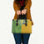 Cook Islands Language Week Leather Bag Tatau Pattern and Rarotongan Alphabet - Polynesian Pride