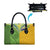 Cook Islands Language Week Leather Bag Tatau Pattern and Rarotongan Alphabet - Polynesian Pride