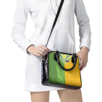 Cook Islands Language Week Shoulder Handbag Tatau Pattern and Rarotongan Alphabet - Polynesian Pride