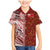 Tonga Language Week Family Matching Mermaid Dress and Hawaiian Shirt Ngatu Pattern and Tongan Alphabet - Polynesian Pride