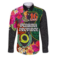 Personalised Penama Day Family Matching Puletasi Dress and Hawaiian Shirt Proud To Be A Ni-Van Beauty Pacific Flower LT03 - Polynesian Pride