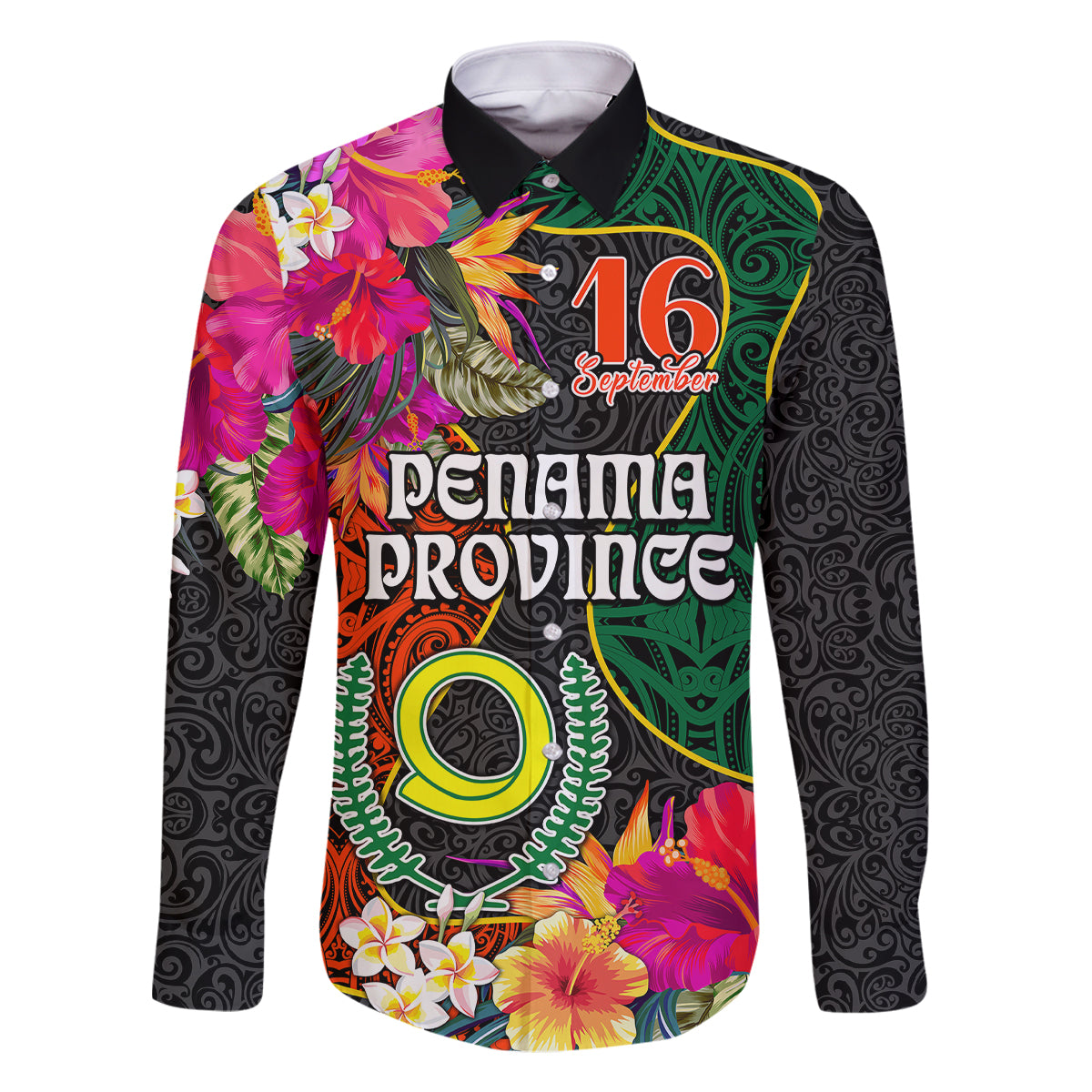 Personalised Penama Day Family Matching Short Sleeve Bodycon Dress and Hawaiian Shirt Proud To Be A Ni-Van Beauty Pacific Flower LT03 - Polynesian Pride