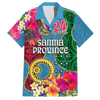 Personalised Sanma Day Family Matching Mermaid Dress and Hawaiian Shirt Proud To Be A Ni-Van Beauty Pacific Flower LT03 - Polynesian Pride
