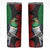 New Zealand Kereru And Pohutukawa Skinny Tumbler Maori Tribal Tattoo