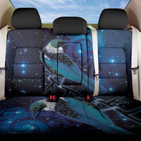 New Zealand Tui Bird Back Car Seat Cover The Pleiades Star Cluster and Koru Tribal Tattoo Galaxy Vibe LT03 One Size Blue - Polynesian Pride