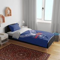 Samoa Rugby Bedding Set Six Eight Five to The World - Pacific Motif LT03 - Polynesian Pride