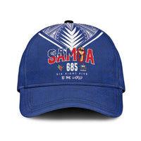 Samoa Rugby Classic Cap Six Eight Five to The World - Pacific Motif LT03 Universal Fit Multicolor - Polynesian Pride