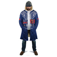 Samoa Rugby Custom Cloak Six Eight Five to The World - Pacific Motif LT03 - Polynesian Pride